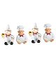 COZY VIBES Chef Hook Wall Hanger, Shower Towel Hook, Hat Hanger, Thick Chef Hook, Wall Spoon Hanger, Keychain Hooks, Kitchen Hooks, Self Adhesive Hooks - PACK OF 1  - COLOR MAY VARY