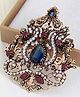 SYGA Brooch Pin Fashion Crystal Rhinestone Jewellery Pin Vintage Clothing Accessories Decoration Corsage Crown Style Brooches For Women- S257