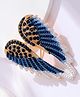 SYGA Brooch Pin Fashion Crystal Rhinestone Jewellery Pin Vintage Clothing Accessories Decoration Angel Wings Brooches For Women S262 - Blue