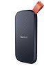 Sandisk Portable External SSD 1TB USB 3.2 Gen 2, compatible with Type-C to Type-A cable, PC & Mac, Black (SDSSDE30-1T00-G26)