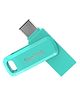 SanDisk Type C Pen Drive for Mobile  128 GB Ultra Dual Drive Go usb3.0  (Green)