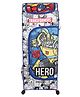 KUDOS HASBRO Transformers Wonder Cub Foldable 4 Shelves Wardrobe - White