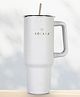 SOLARA Elixir 40oz Tumbler for Hot and Cold, 1200ml Insulated Tumbler with Lid, Stainless Steel Tumbler with Straw, Travel Tumbler, Coffee Mug for Office, Home, 1200ml, 40oz, Frosty