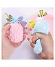 Urbane Chic Pineapple Soft Fluff Filled Fruit Squeeze Stress Balls ,Sensory Squeeze Balls- Set Of -2(Random color)