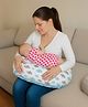 ZOE Breast Feeding Pillow Cloud Print - Blue