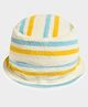 Mi Arcus 100% Cotton Striped Bucket Hat - Multi Colour