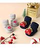 Kicks & Crawl Christmas Theme Pack Of 2 Festive cheer 3D Socks - Navy Blue & Grey