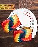 KARBD Playing Cards Deck Premium with Plastic Laminated Coating - Aesthetic Multicolour, Pack of 2