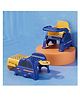 3 in 1 & Shampoo Chair Multifunctional Bath Seat with Adjustable Length Perfect for Hair Washing & Dining -  Yellow & Blue