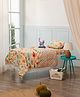 Playful Plunge Kids Bedding Set - Under the Sea Print Includes Bedsheet, Pillow Cover & Reversible Quilted Blanket