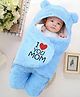 Swissberry  Baby wearable blanket Newborn combo pack of wearable swaddle wrapper -Sky Blue