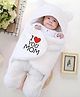 Swissberry  Baby wearable blanket Newborn combo wearable swaddle wrapper -MoM White