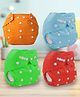 Sparkle Joy Washable & Reusable Cloth Diaper Pocket Without Inserts Pack of 4 - Multicolor