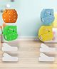Sparkle Joy Washable & Reusable Cloth Diapers Combo Pack of 4 Freesize With 4 organic cotton White inserts (Multicolour)