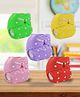 Sparkle Joy Washable & Reusable Cloth Diaper Pocket Without Inserts Pack of 5 - Multicolor