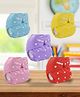 Sparkle Joy Washable & Reusable Cloth Diaper Pocket Without Inserts Pack of 5 - Multicolor