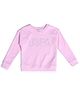 US Polo Assn Cotton Knit Full Sleeves Sweatshirt With Text Print - Pink