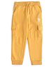 US Polo Assn Cotton Knit Full Length Track Pant With Logo Print - Yellow