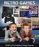 Toysire Wireless Game Play Console Stick Video Game Mini Retro Controller Output Dual Player-4K Ultra HD Game Stick