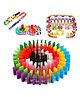 Toysire Domino Blocks Set for Kids Educational and Learning Activity Game Play Helps in Skill Development and Color Recognition(100pcs)