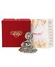 International Gift  Silver Plated Bal Krishna God Idol in Happy Birthday Tag Velvet Box