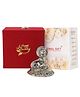 International Gift  Silver Plated Bal Krishna God Idol in Birthday Tag Velvet Box
