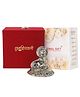 International Gift  Silver Plated Bal Krishna God Idol in Happy Diwali Tag Velvet Box