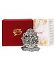 International Gift  Silver Plated Panchmukhi Hanuman God Idol in Birthday Tag Velvet Box
