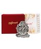 International Gift  Silver Plated Panchmukhi Hanuman God Idol in Happy Diwali Tag Velvet Box