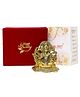 International Gift  Gold Plated Panchmukhi Hanuman God Idol in Birthday Tag Velvet Box