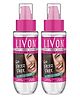 Livon Serum for Women for All Hair Types For Frizz free Smooth & Glossy Hair With Argan Oil & Vitamin E Pack Of 2 - 100 ml Each