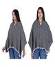 AGUILA Multi Purpose Feeding Shawl Pack Of 2 -Black