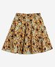 Chuppan Chupai Floral Printed Tiered Skirt - Green