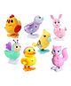 Amitasha 3 Pcs Wind Up Key Operated Toy -Multicolor