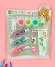 Yellow Bee Creative DIY Resin Art Kits with Glitter Clips and Tools - Lime