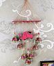 VarEesha Pink Elephant Wall Decorative Bells/ Wind Chime from Tinkle Bells Collection
