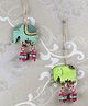 VarEesha Blue Green Elephants 