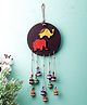 VarEesha Elephant on Circle Hanging Bell Wind Chimes from 