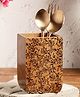 VarEesha Gul Sheesham & Beech Wood Cutlery Holder