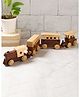 VarEesha Hand-made Pine & Sheesham Wood Train Decorative