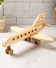 VarEesha Hand Crafted Pine Wood Boeing Aeroplane Decorative