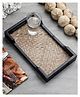 VarEesha Ethnic Bamboo Woven Wooden Tray