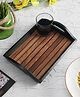 VarEesha Hand-made Sheesham Panels Serving Tray