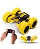 Baybee Double Sided 1:28 Scale Rechargeable Remote Control Car for Kids - Yellow