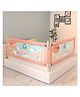 Baybee Bed Rails Guard for Baby Kids Safety with Adjustable Height -  Pink