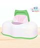 The Cheeky Kidzz Reusable Refillable Baby Wet Wipes Storage Box Container for Car Bathroom Living Room With 80 Wet Wipes Combo For Newborns/Infants/Babies -GREEN