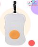 The Cheeky Kidzz Refillable Reusable Baby Wet Wipes Storage Box Container For Walker Stroller Attachment Car Bathroom Living Room With 40 Wet Wipes Combo For Newborns/Infants/Babies -WHITE
