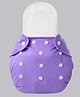 The Cheeky Kidzz Baby Quirky Bamboo Microfiber Soaker Inserts & Adjustable Reusable Cloth Diaper (PURPLE)