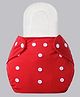 The Cheeky Kidzz Baby Quirky Bamboo Microfiber Soaker Inserts & Adjustable Reusable Cloth Diaper (RED)
