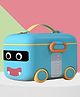 The Cheeky Kidzz Baby Milk Powder Formula Dispenser with Carring Handle and Scoop Box | Multifunctional Snack Meal Box Storage Container- Blue